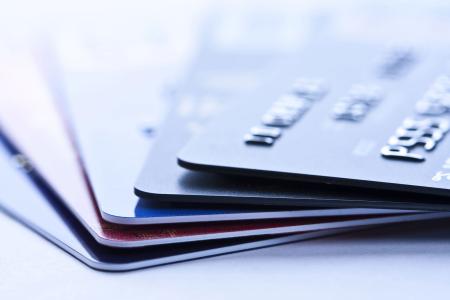 credit cards corner detail