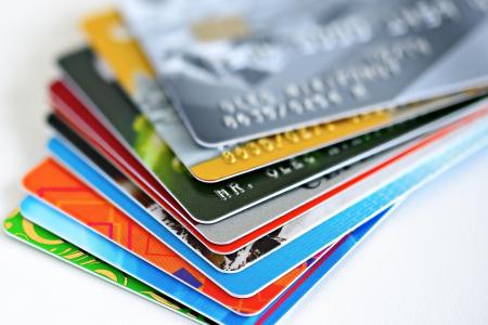 credit cards corner detail